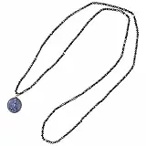 KELITCH Collane Con Ciondolo Buddha Collane Con Perline In Pietra Naturale Collane Fatte A Mano Con Fili A Catena Lunga Gioielli Per Le Donne