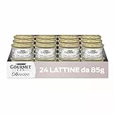 Purina Gourmet Diamant Umido Gatti Fiocchi di Tonno in Gelée con Gamberetti, 24 Lattine da 85g