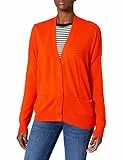 BOSS C_Fabula, Maglione cardigan, Bright Orange 821, S, da Donna