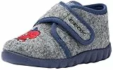 Geox B Zyzie Boy A, Scarpe da Ginnastica Bimbo 0-24, Grey Red, 24