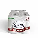 Tenderly Save the Children, 28 Maxi Rotoli di Carta Igienica, 2 Veli, 450* Strappi, Morbida e Adatta alle pelli Sensibili, Made in Italy, Dermatologicamente Testato