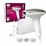 Philips Lumea IPL serie 7000 - Dispositivo di Epilazione a Luce Pulsata con Rifinitore a Penna Satin Compact, 3 Accessori per Viso, Corpo e Zona Bikini, Utilizzo con Filo (Modello BRI923/00)