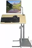 Generic Scrivania Comodino Desktop Computer Uso Domestico Tavolo di Sollevamento Pieghevole Tavolo Pigro Staffa di Sollevamento Mobile per Computer Semplice