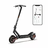 Yadea ElitePrime X1 Monopattino Elettrico Adulto Con Pneumatici Autorigeneranti da 10 Pollici, Triplo Sistema Frenante e Doppio Assorbimento Degli Urti, Autonomia di 65km, 25km/h, Inclinazione Del 30%