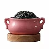 Generic Forno per aromaterapia, Controllo della Temperatura del bruciatore di incenso in Ceramica, Olio Essenziale del Forno di agarwood elettronico, Adatto per Uso Interno