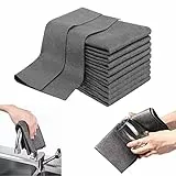 10 Pezzi Panno per La Pulizia Magico Ispessito, Grandi Stracci per La Pulizia del Vetro in Microfibra, Panno per la Pulizia Miracoloso Senza Striature Magiche Pulizia Riutilizzabili (30*40cm)