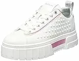 REPLAY Disco Pearl, Scarpe da Ginnastica Donna, 061 Bianco, 39 EU