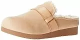 Amazon Essentials Mule in Shearling Donna, Sand Suede, 37 EU