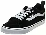 Vans Filmore, Sneaker Uomo, Suede Canvas Black White, 48 EU