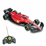 Mondo Motors - FERRARI F1-75 - Auto radiocomandata Formula Uno - Scala 1:18-2.4 GHz - Colore Rosso - 63742
