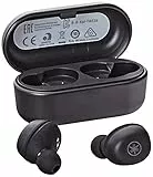 Yamaha TW-E3A Cuffie In-Ear True Wireless Bluetooth, Auricolari con Microfono Integrato, 6h di Autonomia con 1 sola Ricarica, Impermeabili IPX5, Custodia di Ricarica, Nero