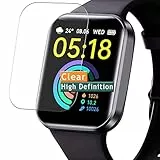 Vaxson 3-Pack TPU Pellicola Protettiva, compatibile con Lrecat Dbasne Jugeman MOLOCY Dotn Q23 1.69' Smart Watch smartwatch, Screen Protector Film [Non Vetro Temperato]