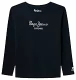 Pepe Jeans Nuria L/S, T-shirt Bambine e ragazze, Blu (Dulwich),12 anni