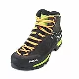 SALEWA Ms Mountain Trainer Mid Gore-tex, Stivali Uomo, Black/Sulphur Spring, 46 EU