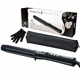 Remington CI9533 Pearl Pro Curl - Arricciacapelli Professionale, 32 Mm Ricci Larghi E Boccoli, 130 -2 10°, Riscaldamento rapido 30 sec, Punto freddo, Spegnimento automatico 60 min, Nero