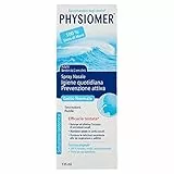Physiomer Spray Nasale Getto Normale Spray Decongestionante per il Naso Chiuso e Lavaggi Nasali Adulti, Soluzione isotonica con acqua di mare per adulti/bambini, Igiene quotidiana e prevenzione, 135ml