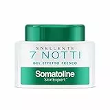 Somatoline SkinExpert, Snellente 7 Notti Gel Effetto Fresco, Trattamento Corpo Anticellulite, Ultra Intensivo, con Sale Integrale, 400ml