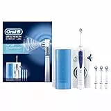 Oral-B Idropulsore Oxyjet, Sistema Pulente Con 4 Testine Oxyjet e 1 Idropulsore