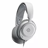 SteelSeries Arctis Nova 1 - Cuffie da gaming multisistema - Driver Hi-Fi - Audio spaziale a 360° - Cuscinetti auricolari in memory foam - Ultra leggere - PC, PS5, PS4, Switch, Xbox - Bianco
