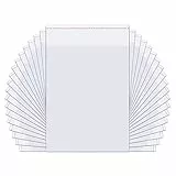 Sacchetti di Cellophane Plastica Autoadesivi 20x25cm 100 pezzi Sacchetti Trasparente OPP con Chiusura Adesiva 50µm Contatto Alimentare Sicuro per biscotti Stampe Foto Artwork (15 misure a scelta)