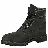 Timberland 6 inch Premium, Stivali Uomo, Nero (Nubuck), 42 EU