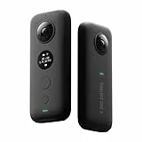 Insta360 ONE X Action Cam 360, video 5.7K e foto 18MP, stabilizzazione FlowState, trasferimento WiFi in tempo reale, video sportivi