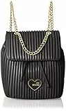 Love Moschino, JC4046PP1GLA1, Zaino Donna , Nero, Taglia unica
