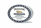 L'AMANDE - Crema Viso e Corpo Idratante Pelle Secca con Acido Ialuronico e Vitamina C, Antiossidante Delicata e Nutriente, Crema Corpo Profumata con Vitamine per Pelle Morbida, Olio di Mandorle 150 ml