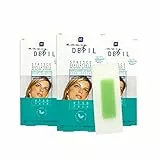 Easy Depil KIT 60 STRISCE DEPILATORIE VISO (Baffetti, Guance, Mento, Sopracciglia). Rapide, efficaci, facili da usare. Azione Profonda Pelle liscia a lungo, con proteine vegetali addolcenti.
