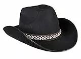Boland 54369 - Cappello da Cowboy, per Bambini, Colore: Nero