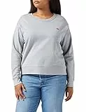 Levi's Pl Standard Crew Swtshrt Starstruck Hea, Girocollo non Graphics Donna, Pl Standard Crew Swtshrt Starstruck Heather Grey, XXL