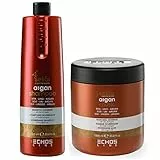 Kit Nutriente Seliar Argan - Shampoo 1000 ml + Maschera 1000 ml - EchosLine