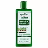 Equilibra Capelli, Shampoo Volumizzante, Deterge i Capelli Fini e Fragili, Donando Corpo e Volume, a Base di Aloe Vera, Olio di Argan, Cheratina Vegetale, Proteine Vegetali, 300 ml