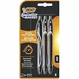 BIC gel-ocity penne a inchiostro gel ad asciugatura rapida – nero, confezione da 3