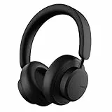 Urbanista Miami Cuffie Wireless Bluetooth On-Ear, 50 ore di Riproduzione, Cancellazione Rumori Attiva, Set con Microfono, Ricezione On Ear con Custodia per Trasporto, Midnight Nero