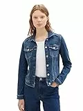 TOM TAILOR Denim Donna Giacca di Jeans 1023962, 10119 - Used Mid Stone Blue Denim, S