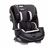 Graco 8AE998BLCEU SlimFit LX Seggiolino Auto con IsoCatch Connettori, Nero