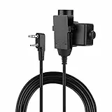 143 PTT Auricolare Radio Militare, PTT Auricolare Tipo U94 a 2 Pin, Adattatore Militare PTT U94 tattico Z, Versione Mobile PTT, Push to Talk