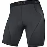 GORE Wear C3 Legging corto con fondello da ciclismo per uomo, L, Nero