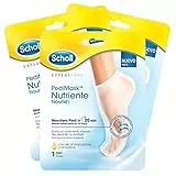 Scholl Expertcare Pedimask Maschera Piedi Nutriente con Olio di Macadamia e Tecnologia Hydro Restor per Piedi Lisci e Morbidi in 20 Minuti - 3 Confezioni da 1 Paio di Calzini