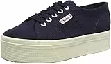 SUPERGA 2790ACOTW LINEA UP AND DOWN, Sneaker, Donna, Blu (Navy 933), 37 EU