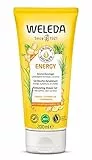 Weleda Aroma Shower Energy, bagno doccia agli aromi 100% origine naturale di zenzero, citronella e legno di cedro, tollerabilità cutanea dermatologicamente testata (1X200 ml)
