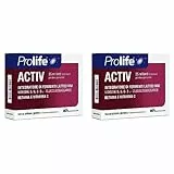 Prolife Activ - Integratore con 25 Miliardi di Probiotici (Fermenti Lattici Vivi) per Dose - 40 gr (Confezione da 2)
