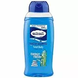 Milmil Doccia Shampoo Total Body, Fragranza Energy Fresh, Maxi Formato - 500 ML