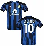Maglia Lautaro Martinez Inter Ufficiale 2023-24 Bambino Uomo Adulto Replica Autorizzata El Toro 10 Home (M)