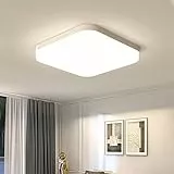 Plafoniera LED Soffitto 36W, EASY EAGLE Lampada Plafoniere Quadrato 3240LM 4000K Luce Bianco Neutro per Camera da Letto, Cucina, Soggiorno, Ufficio, Balcone, Bagno