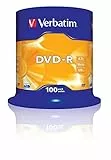 Verbatim DVD-R 16x Speed, Confezione da 100