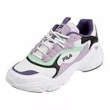 Fila COLLENE CB Wmn, Scarpe da Ginnastica Donna, White-Fair Orchid, 38 EU
