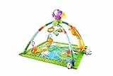 Fisher-Price Palestrina Neonato del Tucano, Palestrina con Luci, Musica e Personaggi, Ripiegabile, Tappetino Lavabile in Lavatrice, Regalo Bambini 0+ Mesi, Esclusivo Amazon, GXC35