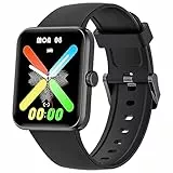 Blackview Smartwatch Uomo Donna,Orologio Fitness 1.52' Smart Watch con Contapassi/Cardiofrequenzimetro/SpO2/Cronometro, 24 Sportivo, Notifiche Messaggi, Fitness Tracker per Android iOS